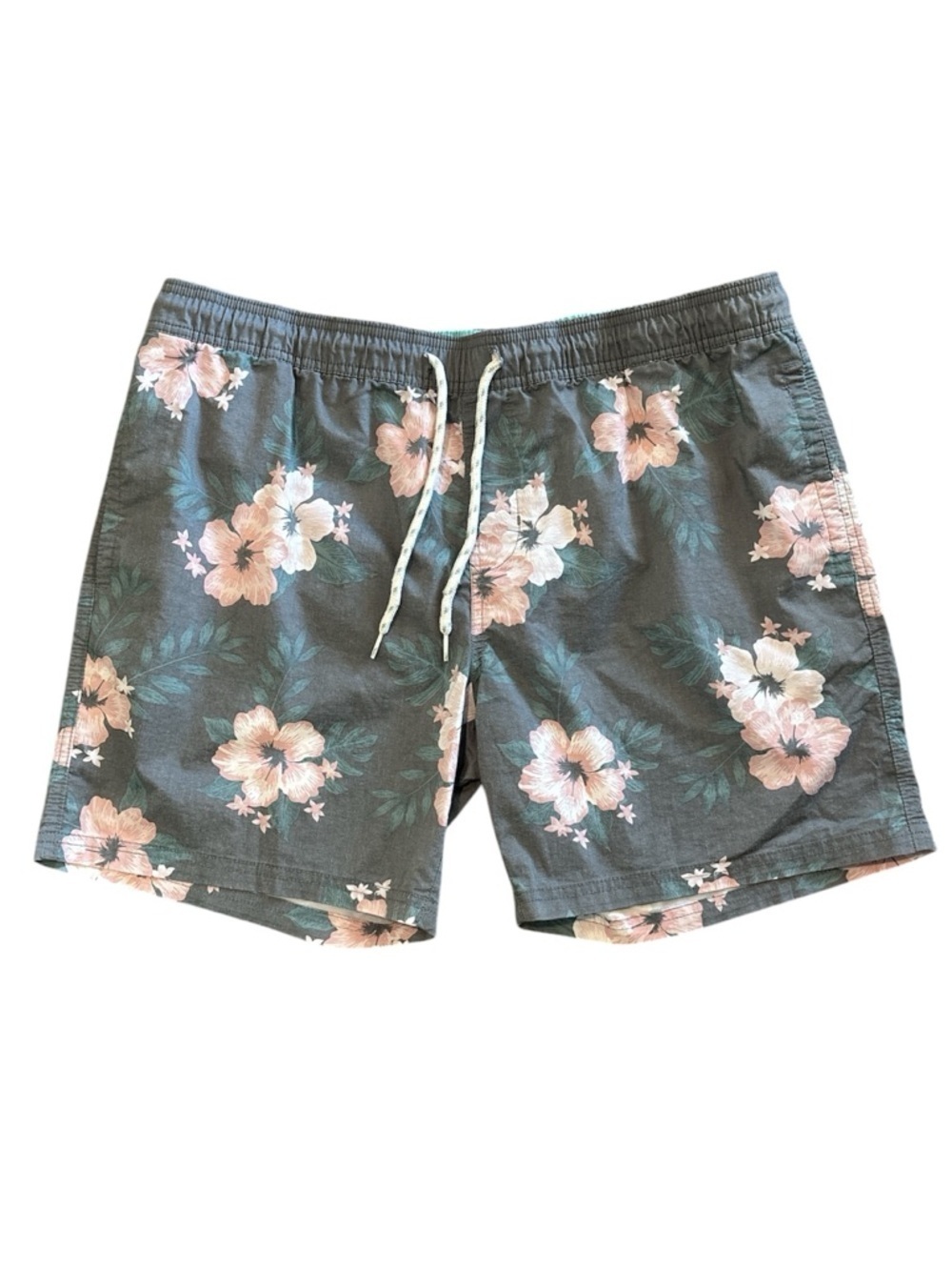 Goodfellow & Co > Swim Trunks with Pink Floral Print Men’s Size XL